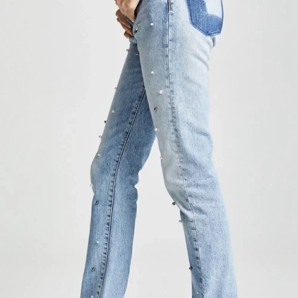 ‎PRPS El Camino Tapered Boyfriend Jeans with Pearl